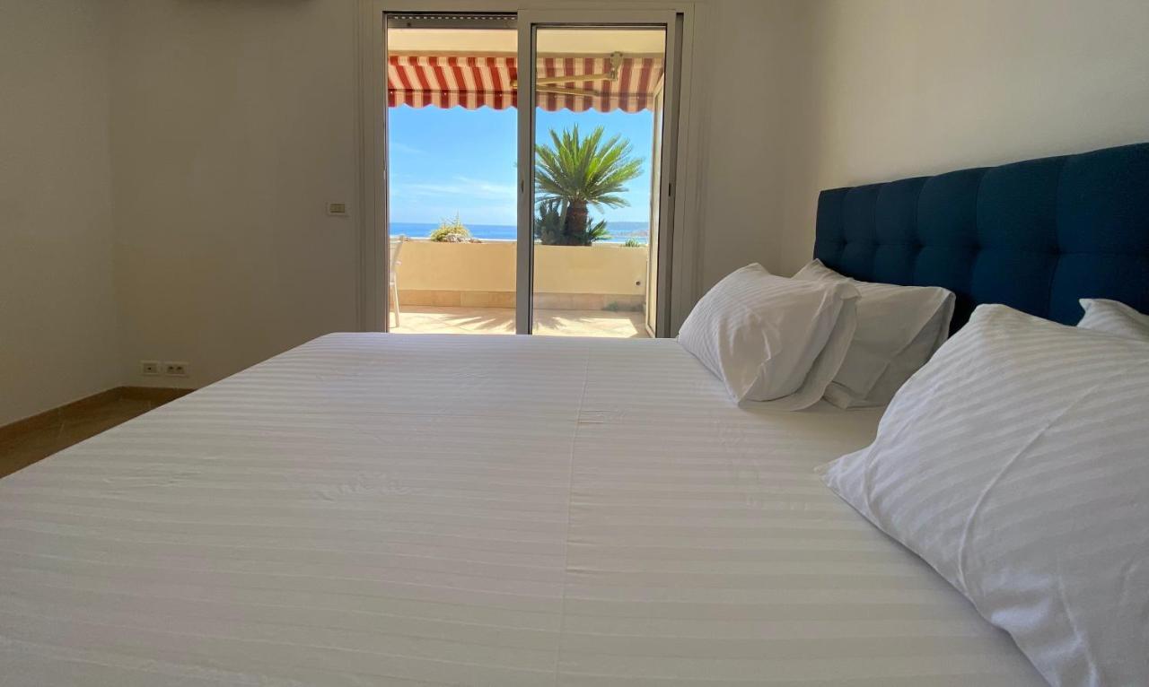 Mansfield Vue Carte Postale Terrasse Piscine Calme Port A 200M A Pied Apartment Menton Bagian luar foto