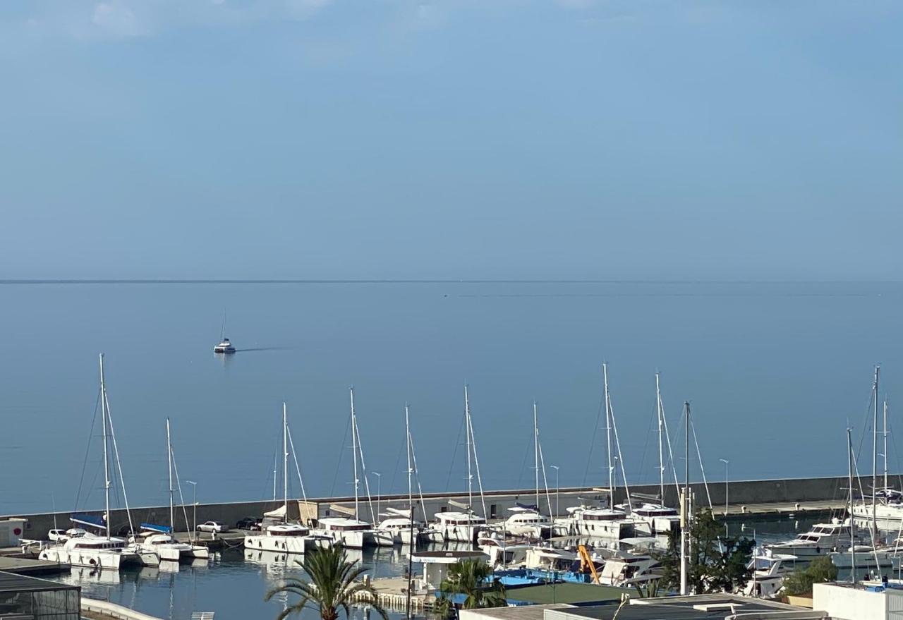 Mansfield Vue Carte Postale Terrasse Piscine Calme Port A 200M A Pied Apartment Menton Bagian luar foto