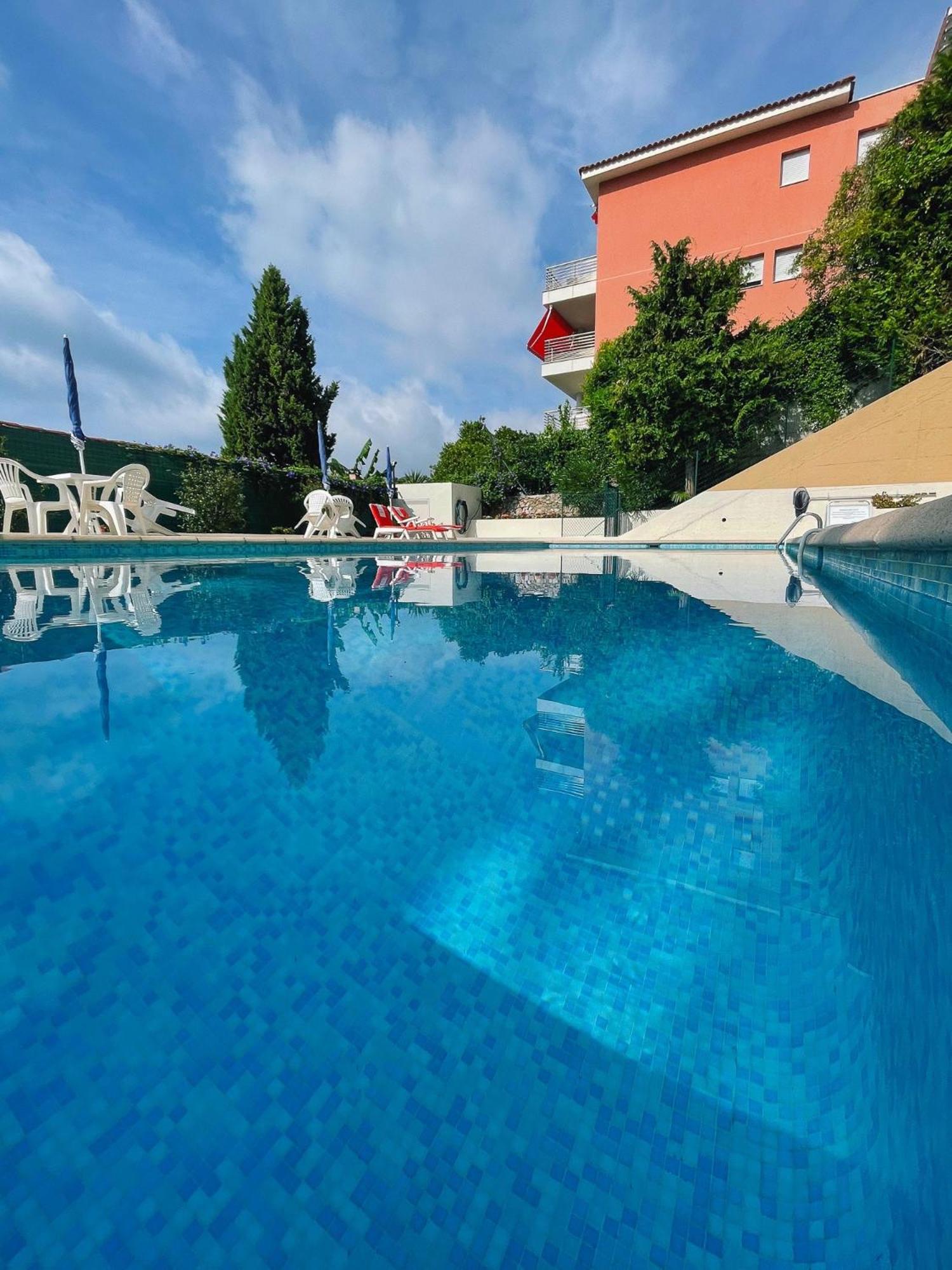 Mansfield Vue Carte Postale Terrasse Piscine Calme Port A 200M A Pied Apartment Menton Bagian luar foto